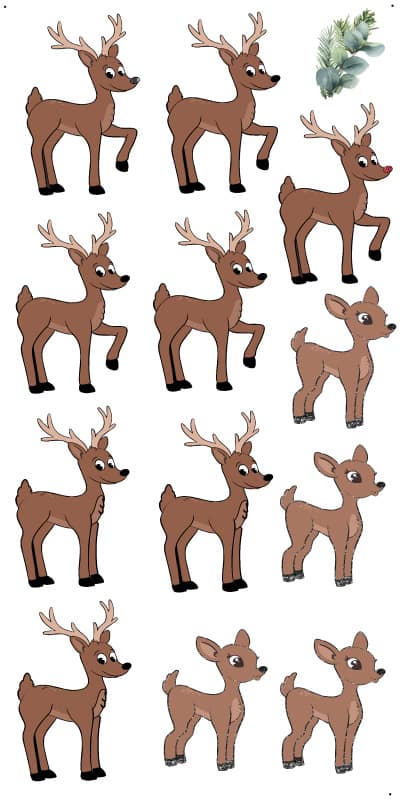 Santa's reindeer