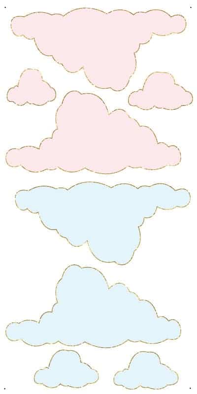 Clouds_Pink & Blue