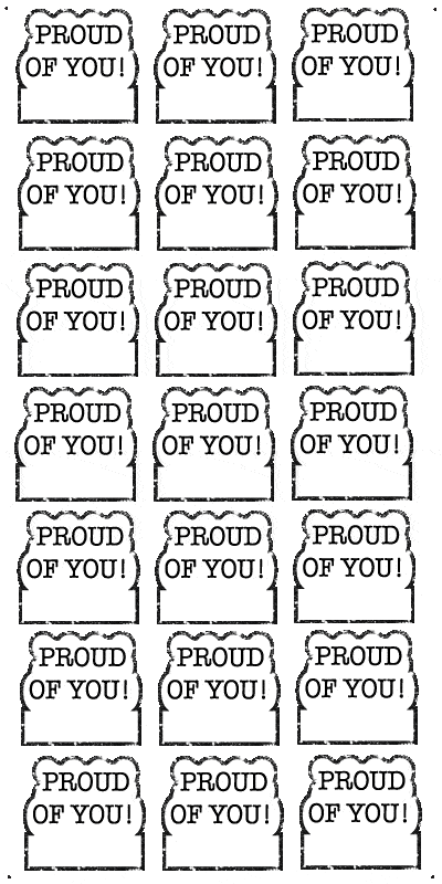 Proud of you Signature Card