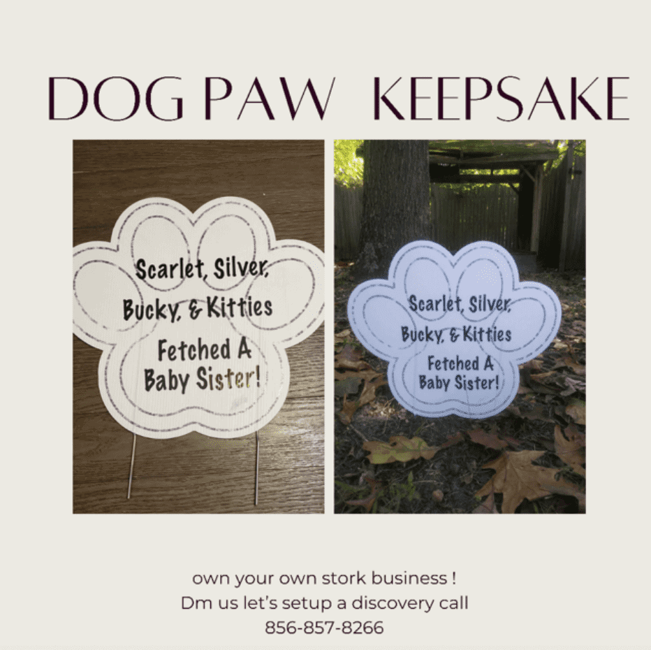 Dog Paw Keepsakes