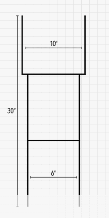 H STAKES (HEAVY DUTY) _ 25 Stakes