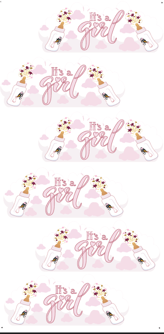 It's a girl / It's a boy Cloud