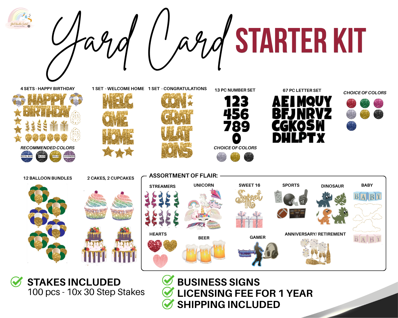 Yard Card Starter Kit