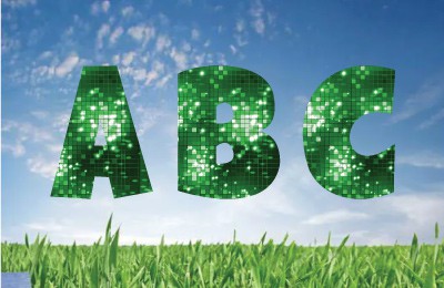 Green Disco_ Alphabet Set 22.5"