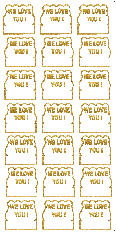 Love you Signature Card