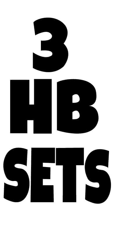 3 Happy Birthday Sets