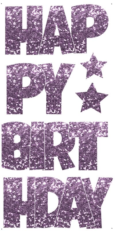Happy Birthday_Purple