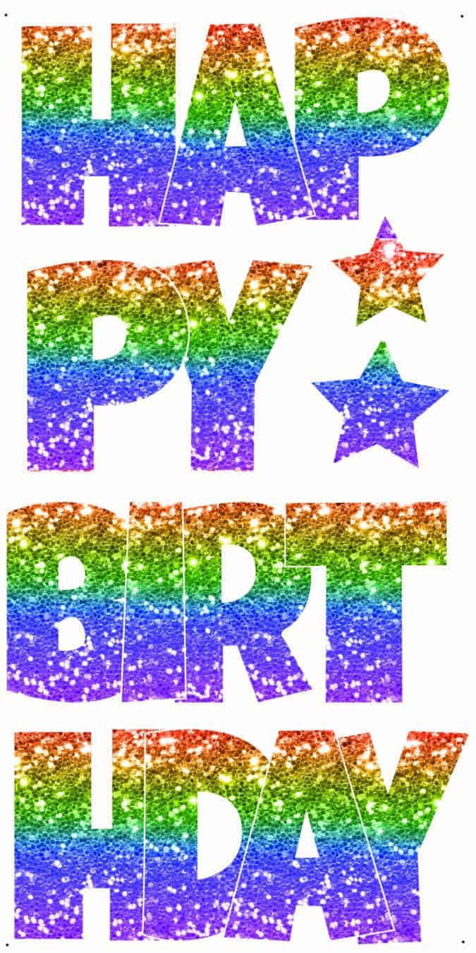 Happy Birthday_Rainbow image 0