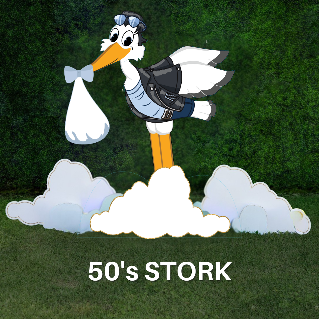 Stork without grass | Stork rental on the base