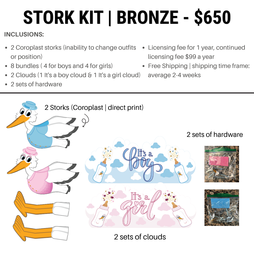 Stork Kit - Bronze