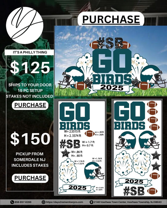 Eagles inspired Football sign for purchase