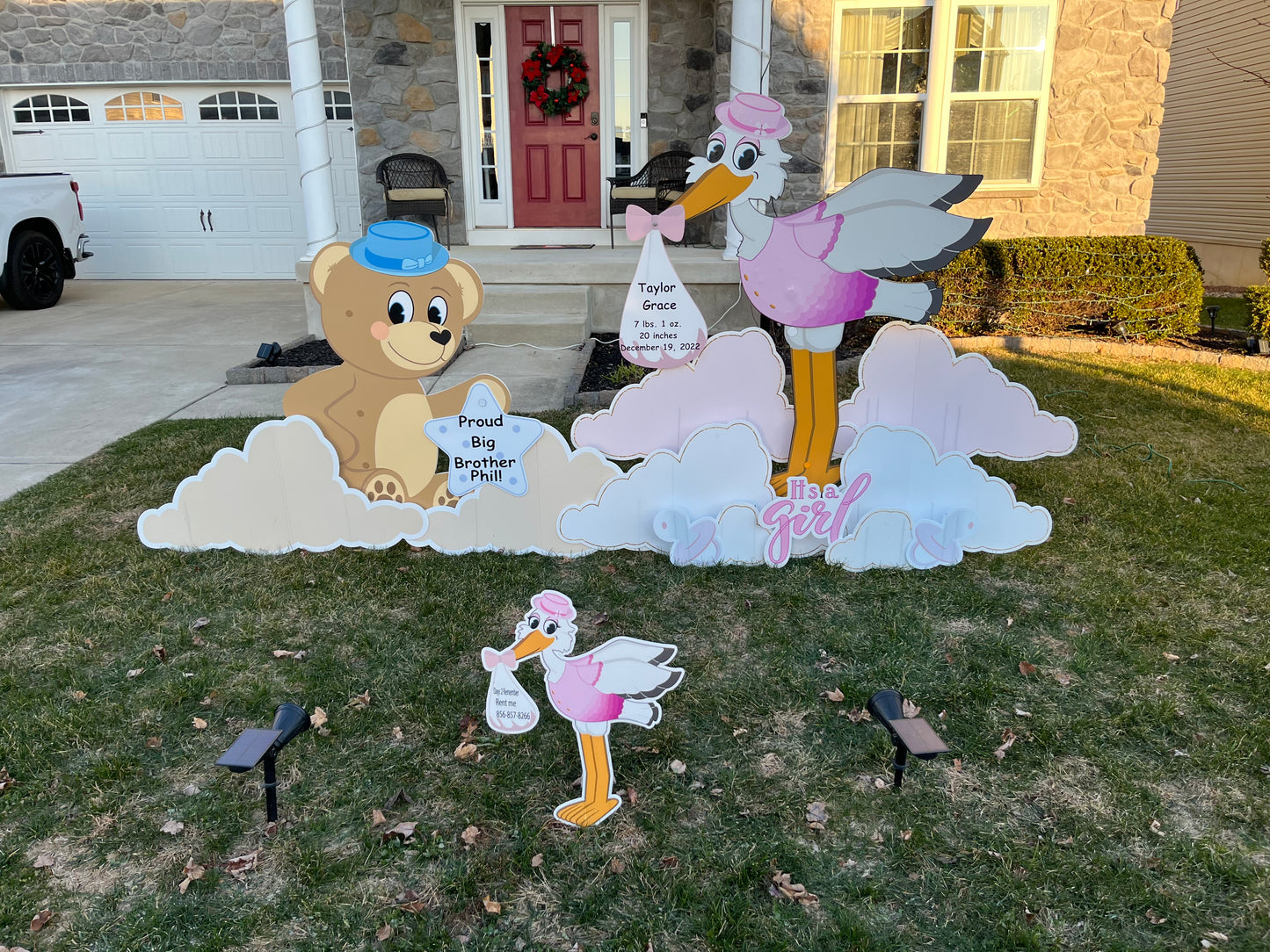 Stork + Blue Bear Bundle Rental | star keepsake yours to keep