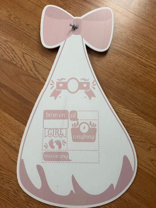 Swaddles Premade (Coroplast) - All Pink (16)