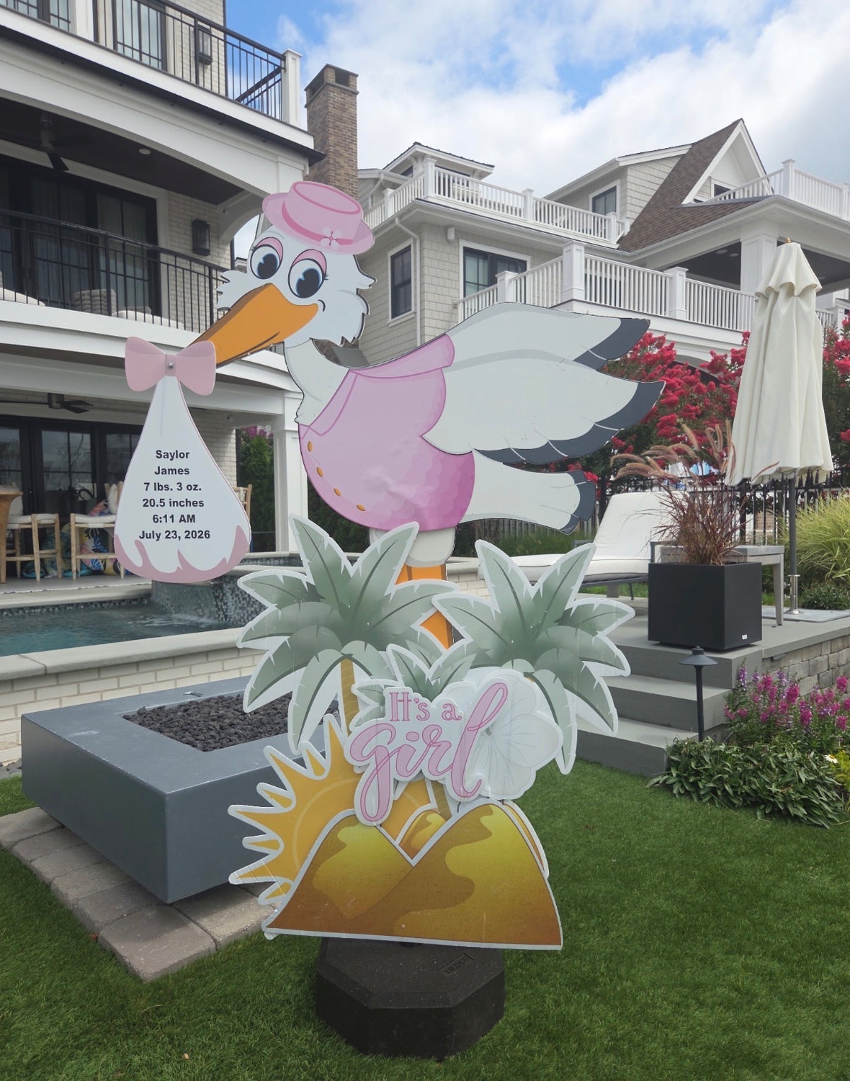 Stork without grass | Stork rental on the base