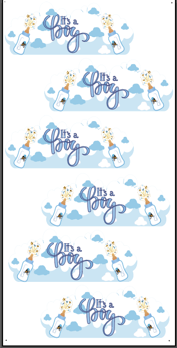 It's a girl / It's a boy Cloud