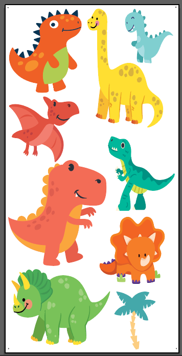 Dinosaur Prop Set
