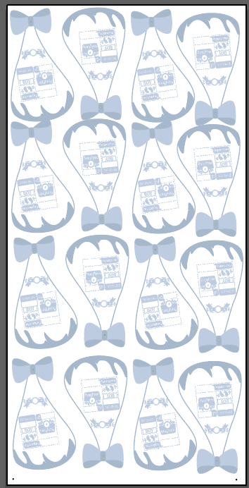 Swaddles Premade (Coroplast)- Blue (16)