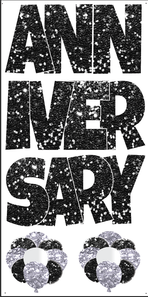 Anniversary Yard Sign