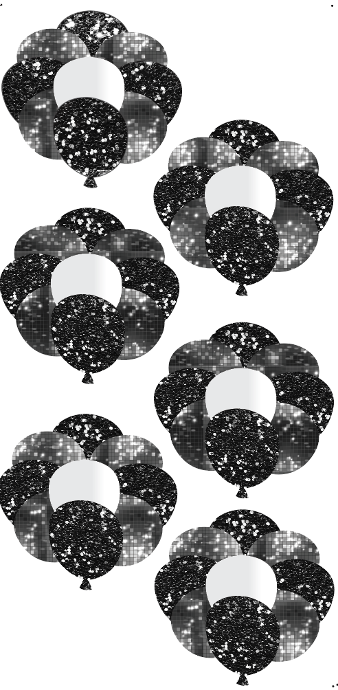 Large Balloon Set | Glitter