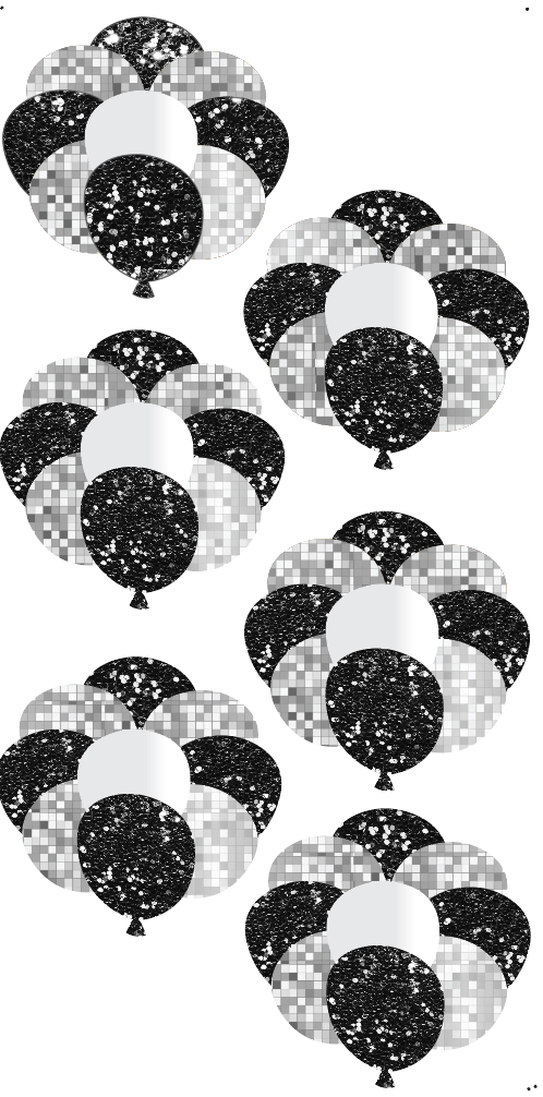 Large Balloon Set | Glitter