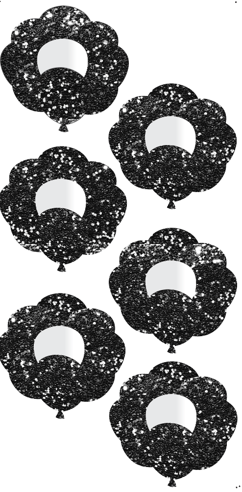Large Balloon Set | Glitter
