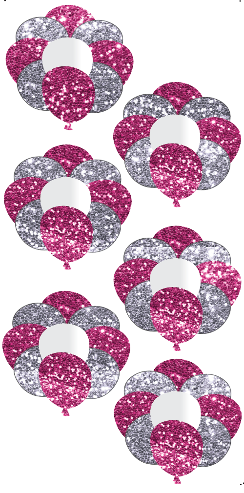 Large Balloon Set | Glitter