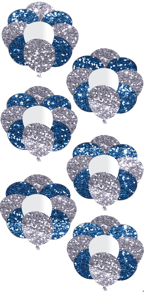 Large Balloon Set | Glitter