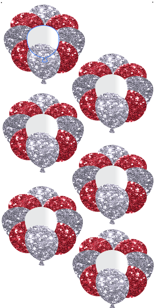 Large Balloon Set | Glitter