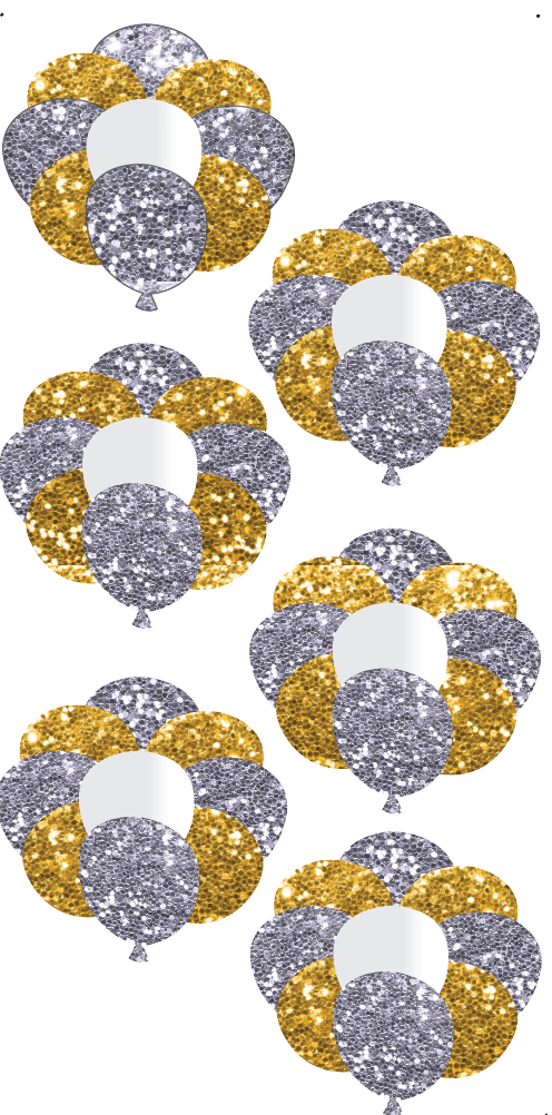 Large Balloon Set | Glitter