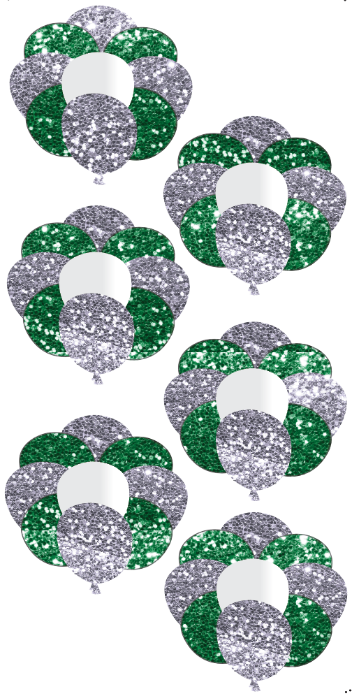 Large Balloon Set | Glitter