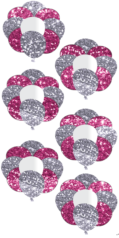 Large Balloon Set | Glitter