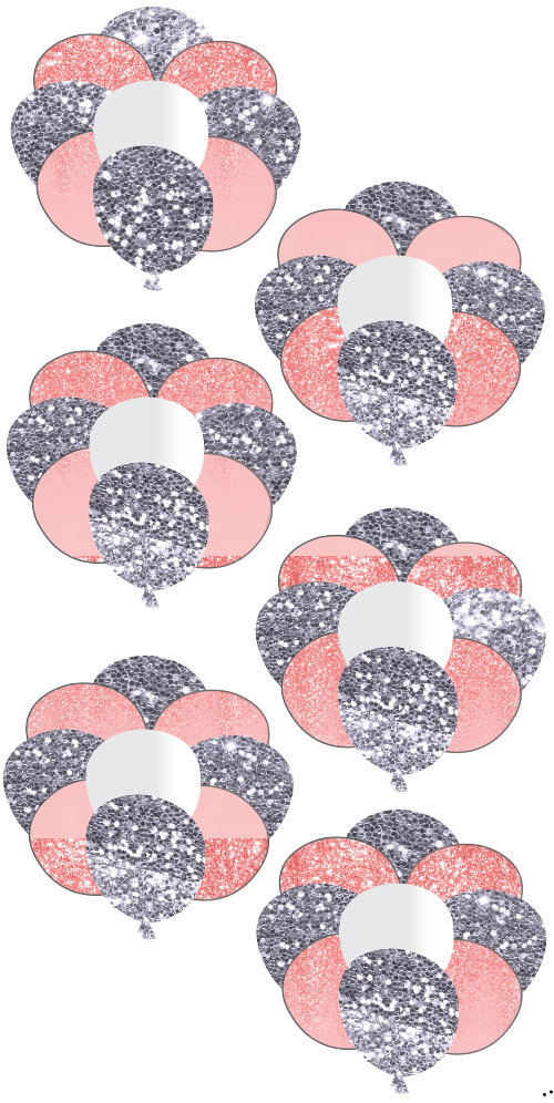 Large Balloon Set | Glitter
