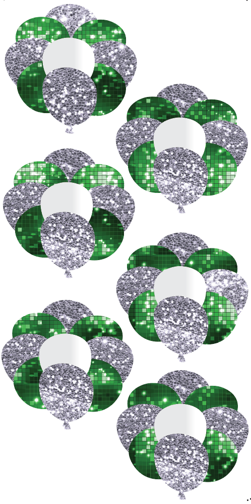 Large Balloon Set | Glitter