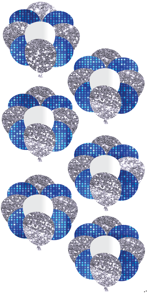 Large Balloon Set | Glitter