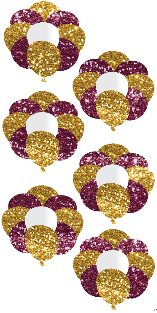 Large Balloon Set | Glitter