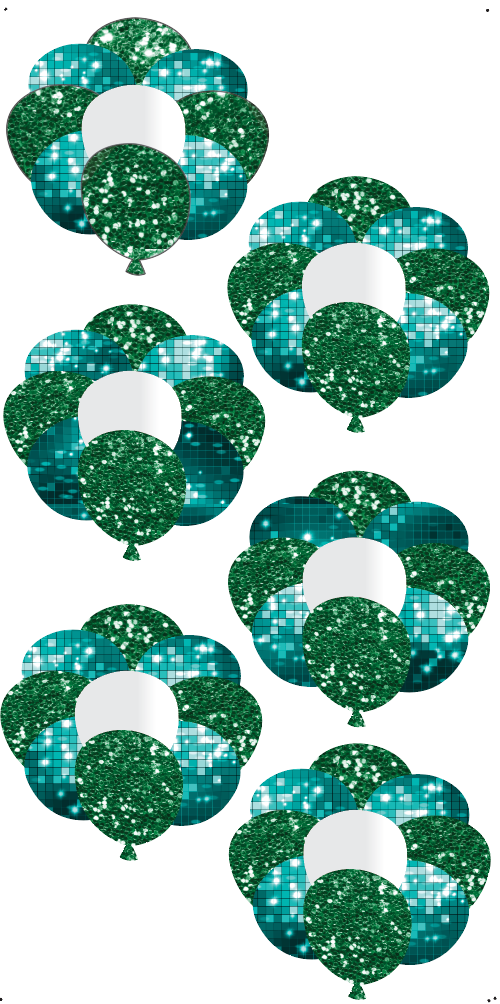 Large Balloon Set | Glitter