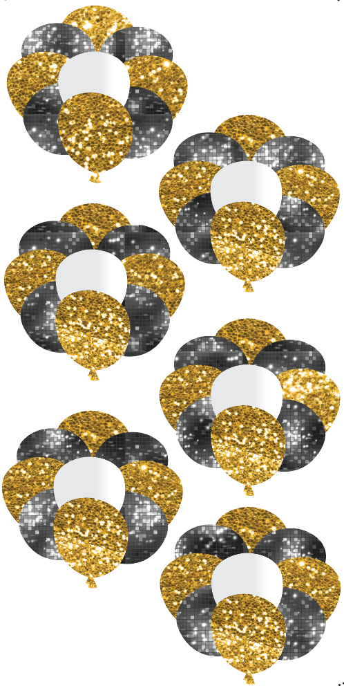 Large Balloon Set | Glitter