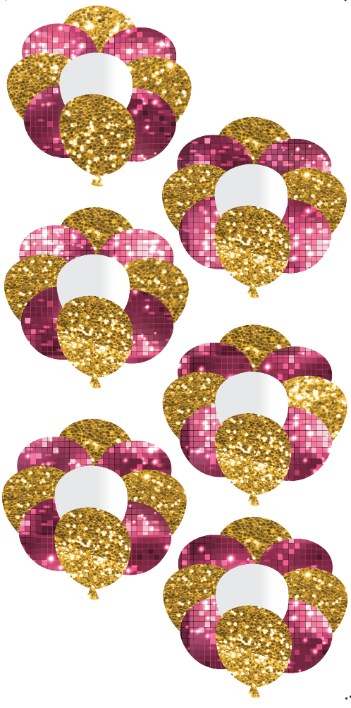 Large Balloon Set | Glitter