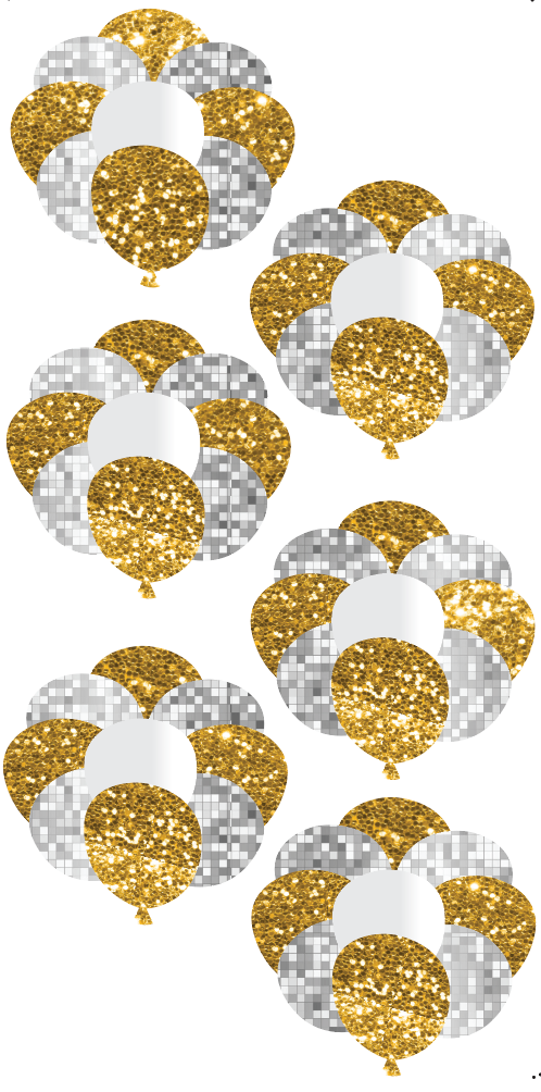 Large Balloon Set | Glitter