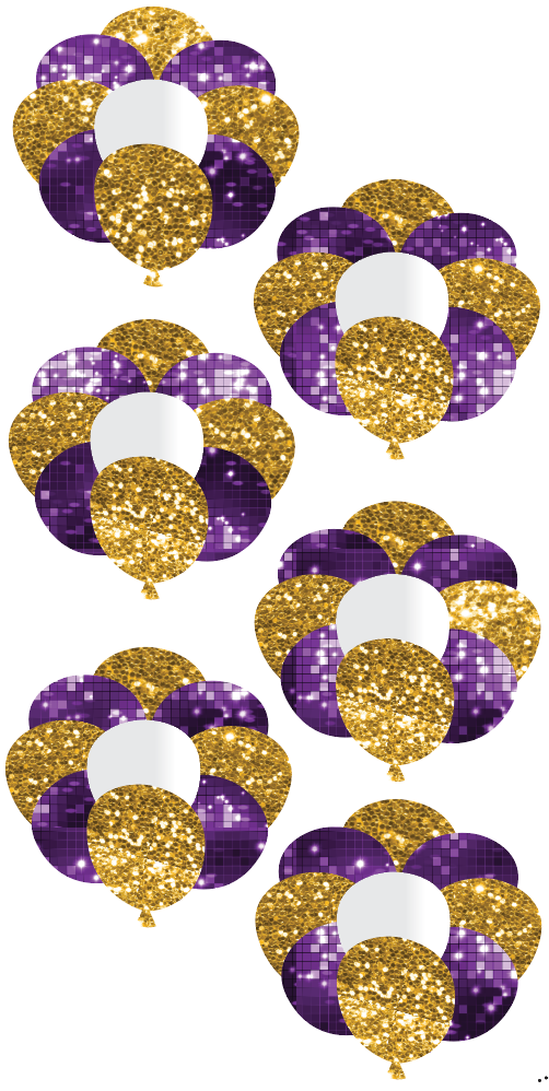 Large Balloon Set | Glitter