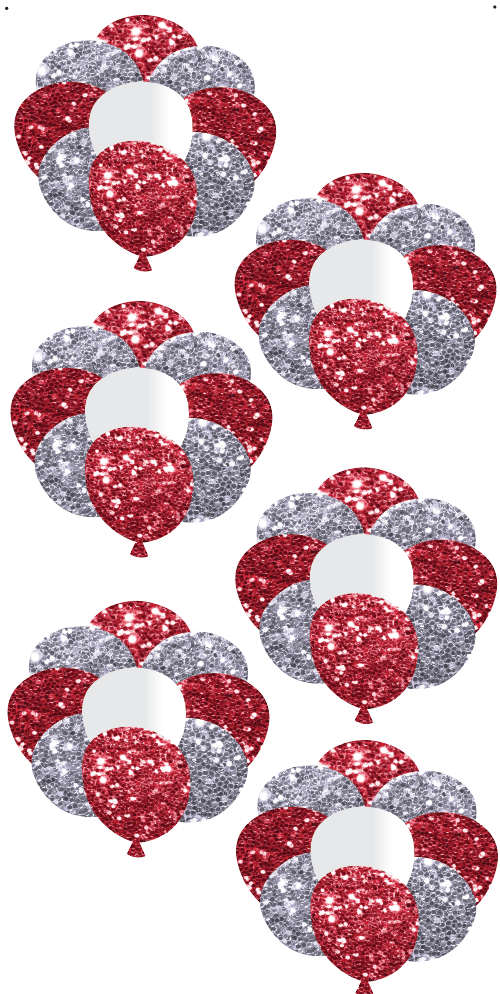 Large Balloon Set | Glitter