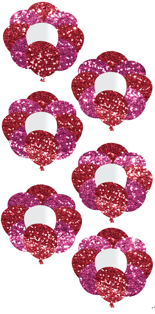Large Balloon Set | Glitter
