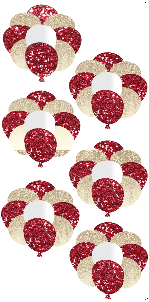 Large Balloon Set | Glitter