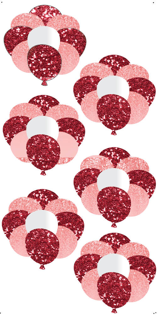 Large Balloon Set | Glitter