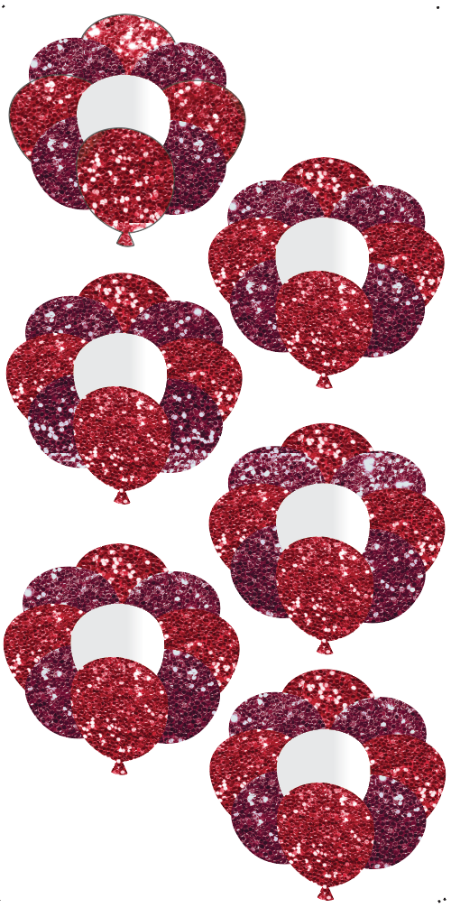 Large Balloon Set | Glitter