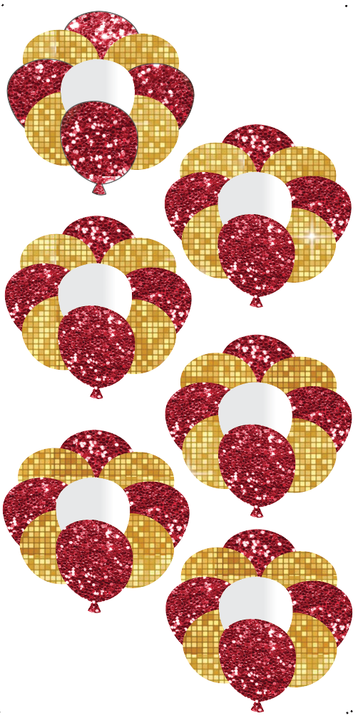 Large Balloon Set | Glitter