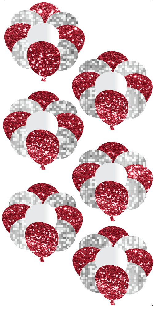 Large Balloon Set | Glitter