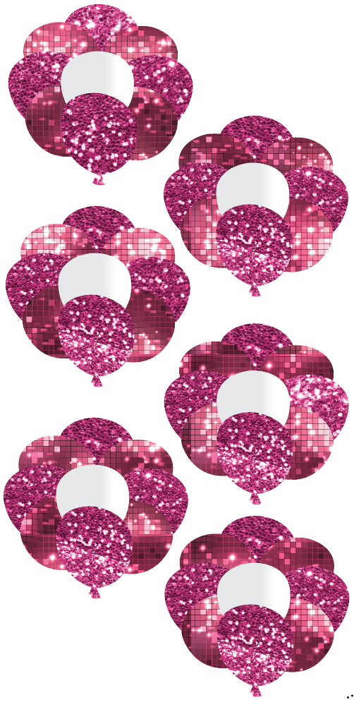 Large Balloon Set | Glitter