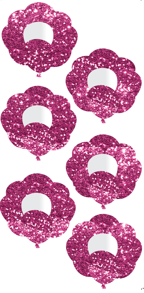 Large Balloon Set | Glitter