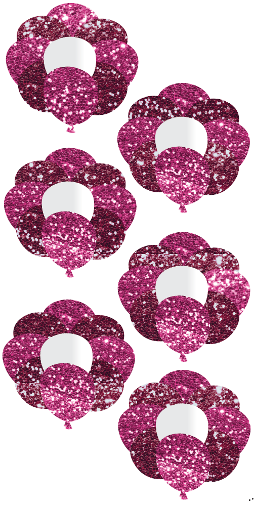 Large Balloon Set | Glitter